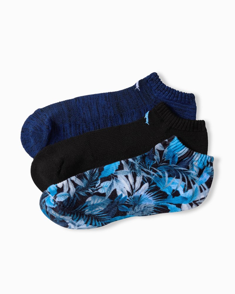 Frond Jungle IslandZone® Athletic Socks—3-Pack