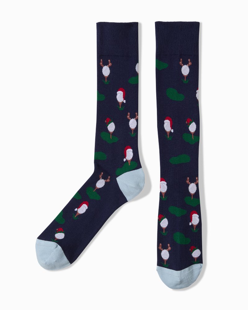 Tee Up for Tidings Socks
