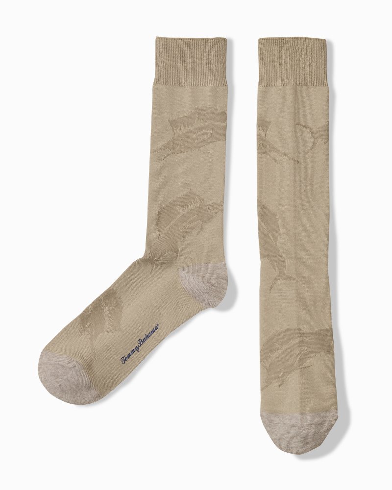 Hooked On Marlins Sock