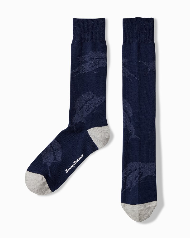 Hooked On Marlins Sock