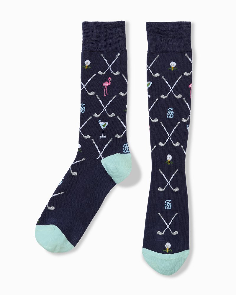 Sip Swing Repeat Socks