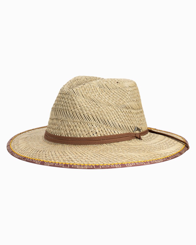 Tommy Bahama Crocheted Raffia Hat