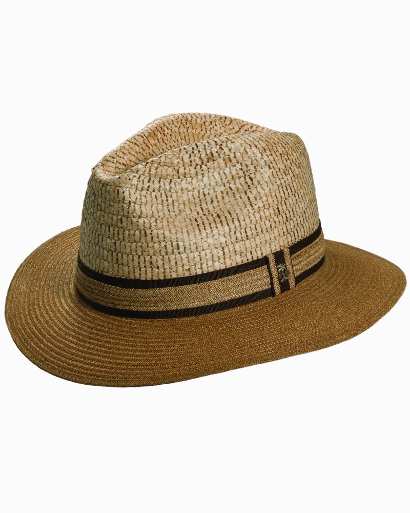 Buri Straw and Paper Braid Safari Hat