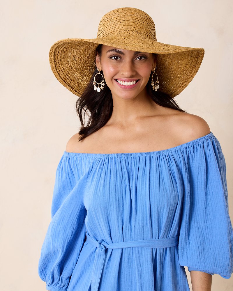 Raffia Braided Floppy Hat