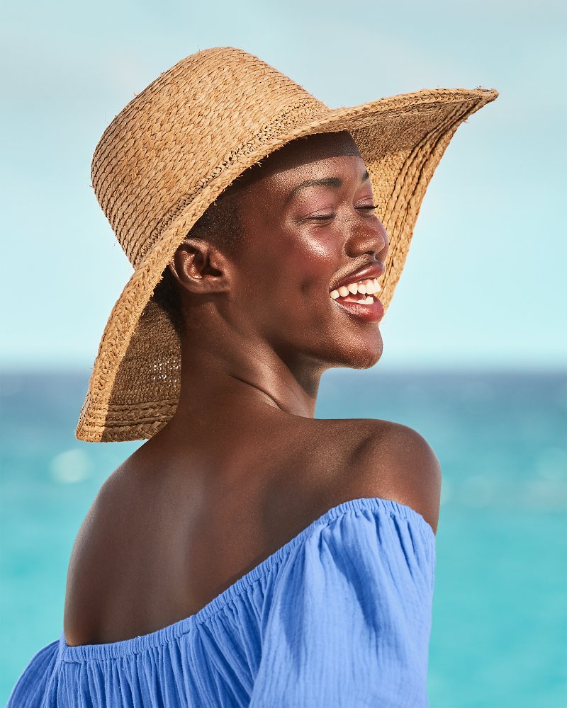 Raffia Braided Floppy Hat