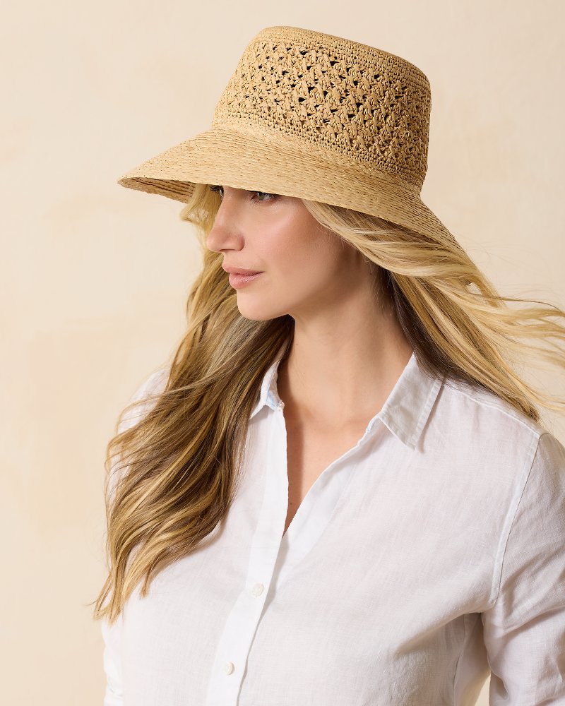 Braided Brim Sun Hat display picture 2