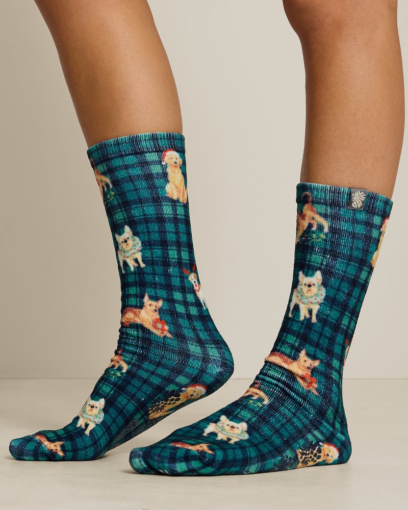Merry Woofmas Lounge Socks