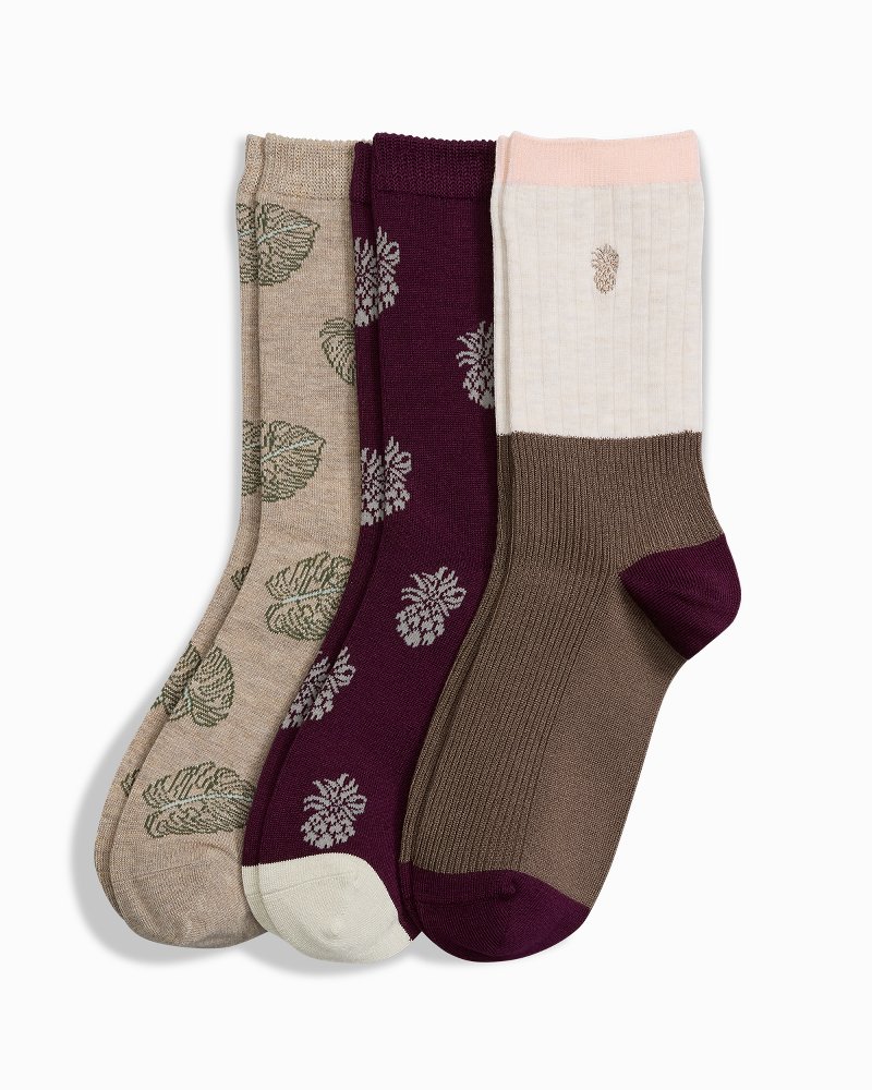 Athleisure Crew Socks - 3-Pack