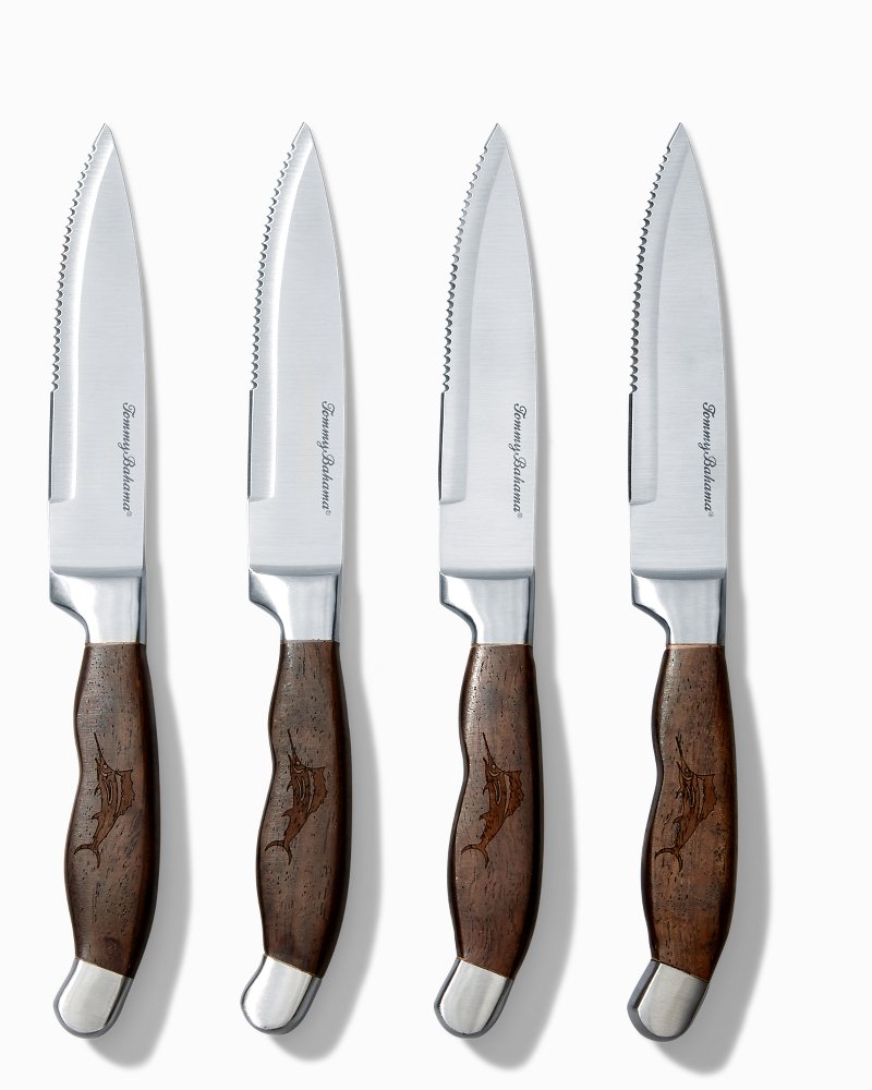 Monzo Wood Knife Set - Set of 4