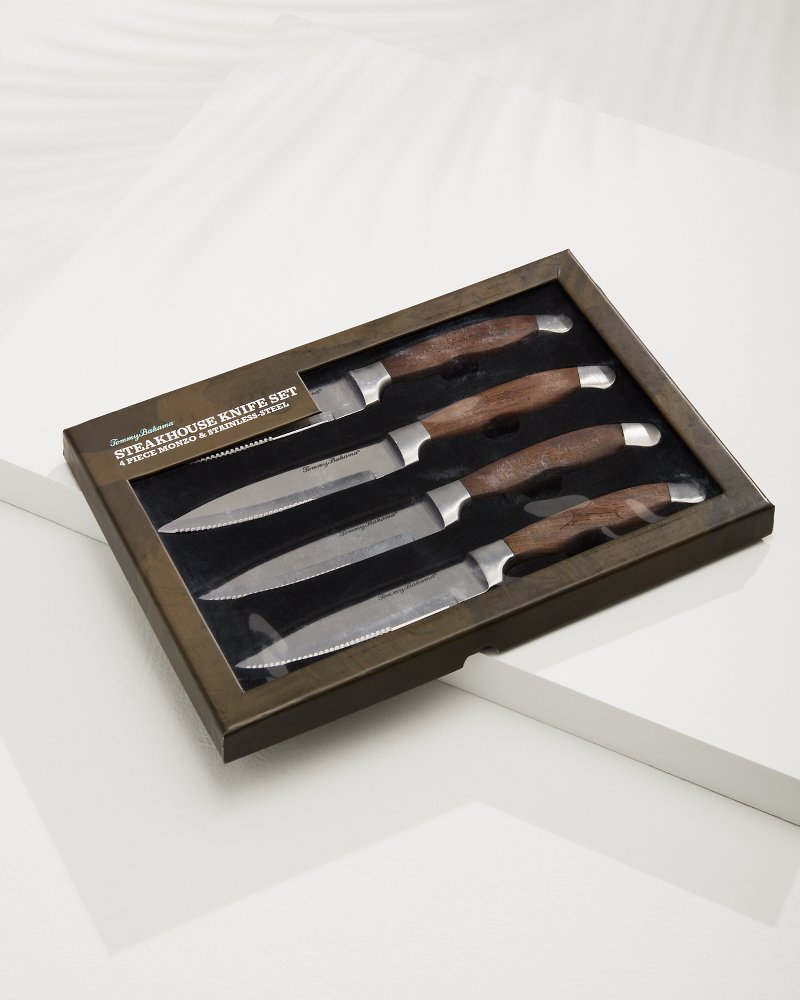 Monzo Wood Knife Set - Set of 4