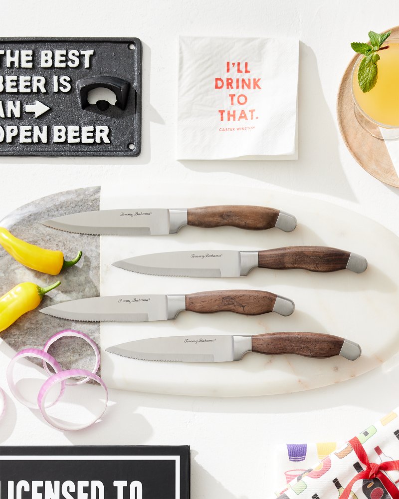 Thumbnail for Monzo Wood Knife Set - Set of 4