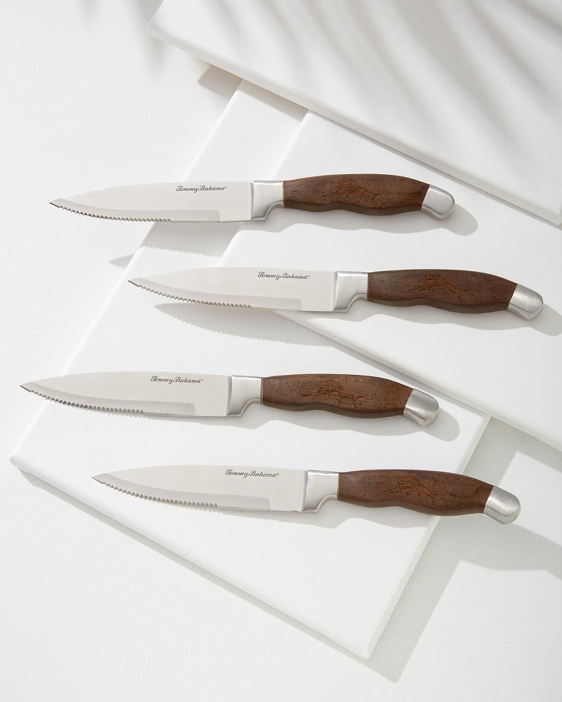 Monzo Wood Knife Set - Set of 4