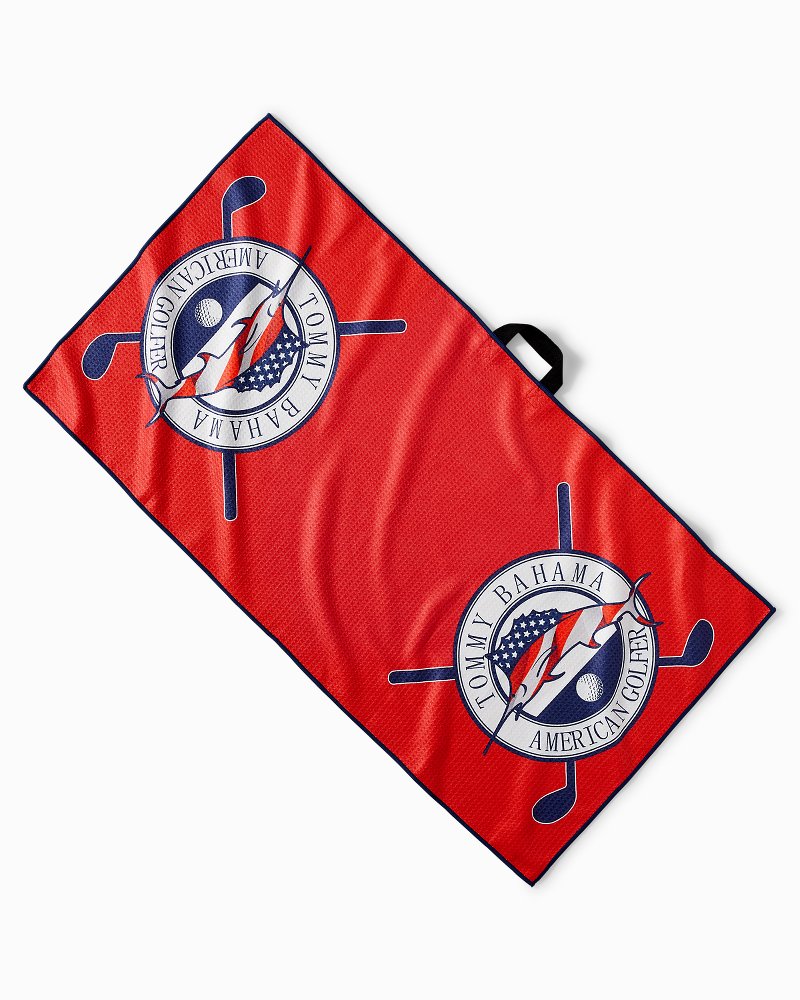 tommy bahama golf towel