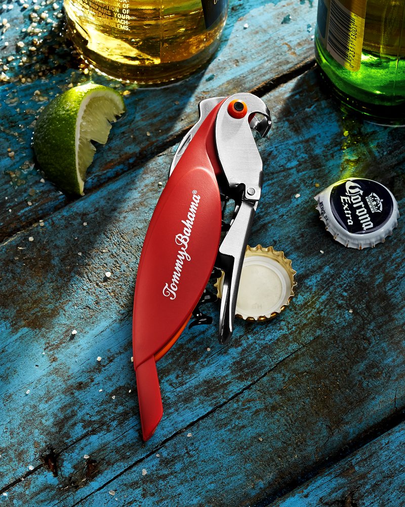 Parrot Bottle Opener and Corkscrew