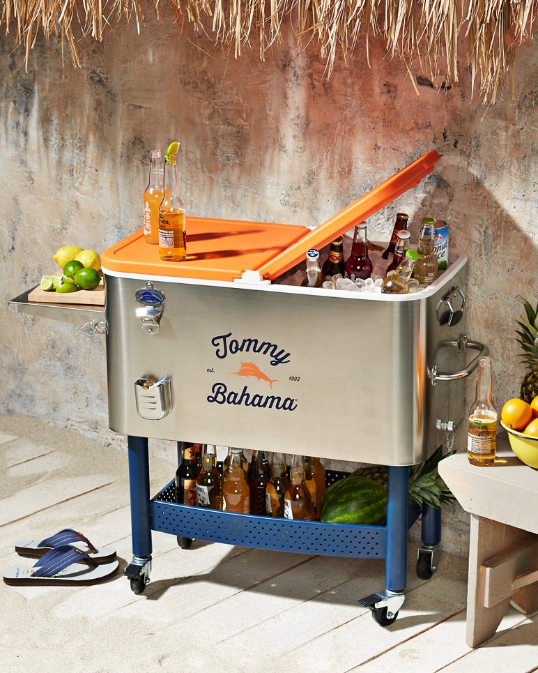 tommy bahama wood cooler review