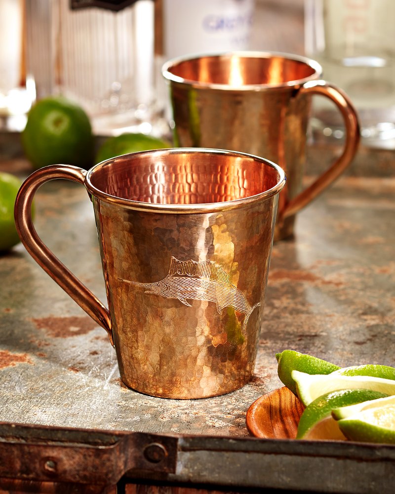 COPPER MULE MUG - ENGRAVED