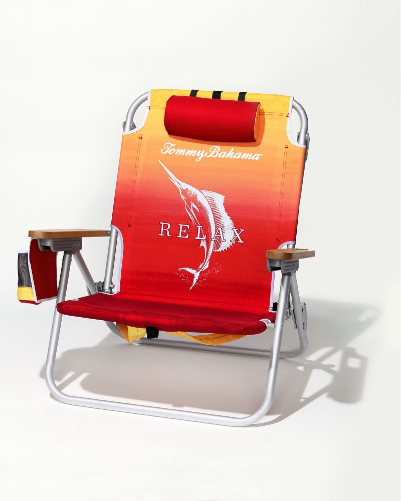 Blue marlin deluxe discount backpack beach chair