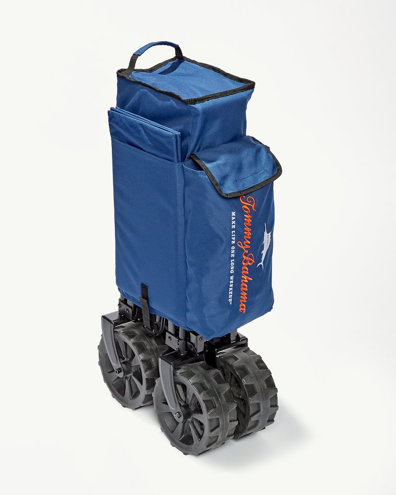 Tommy bahama 2016 all terrain beach cart best sale includes cargo bag with extra wide rear wheels