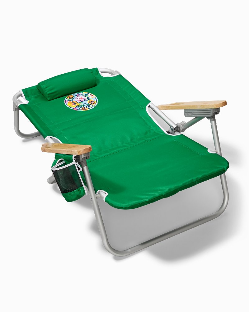 tommy bahama green floral beach chair