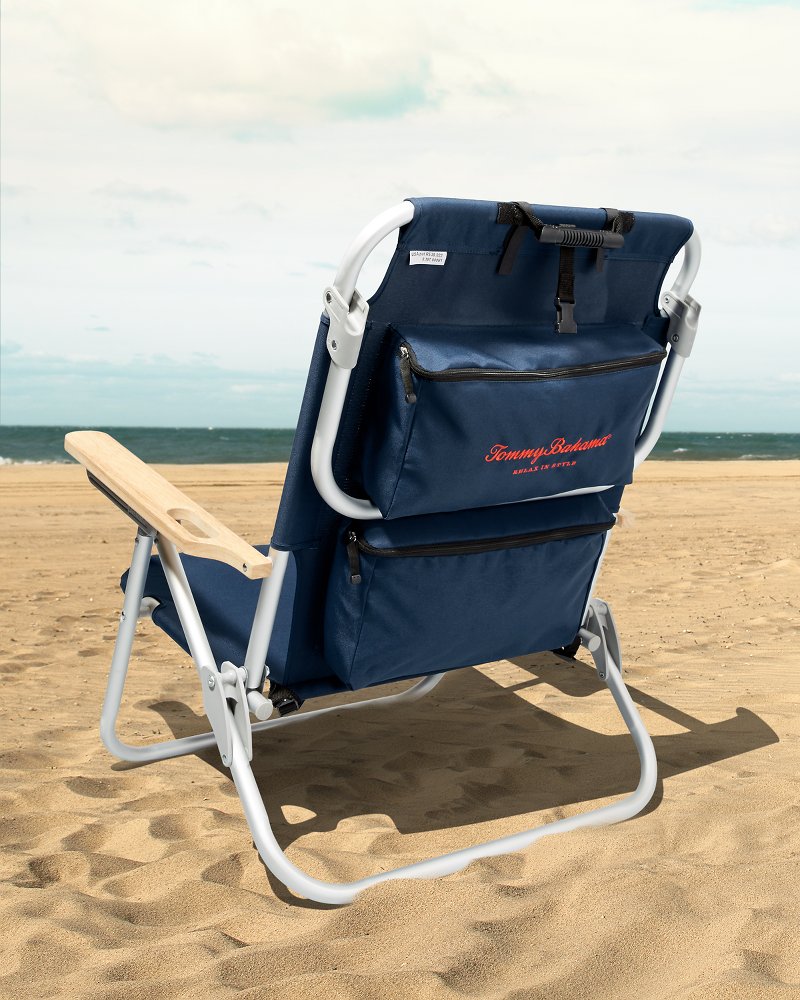Relax Logo Deluxe Backpack Beach Chair