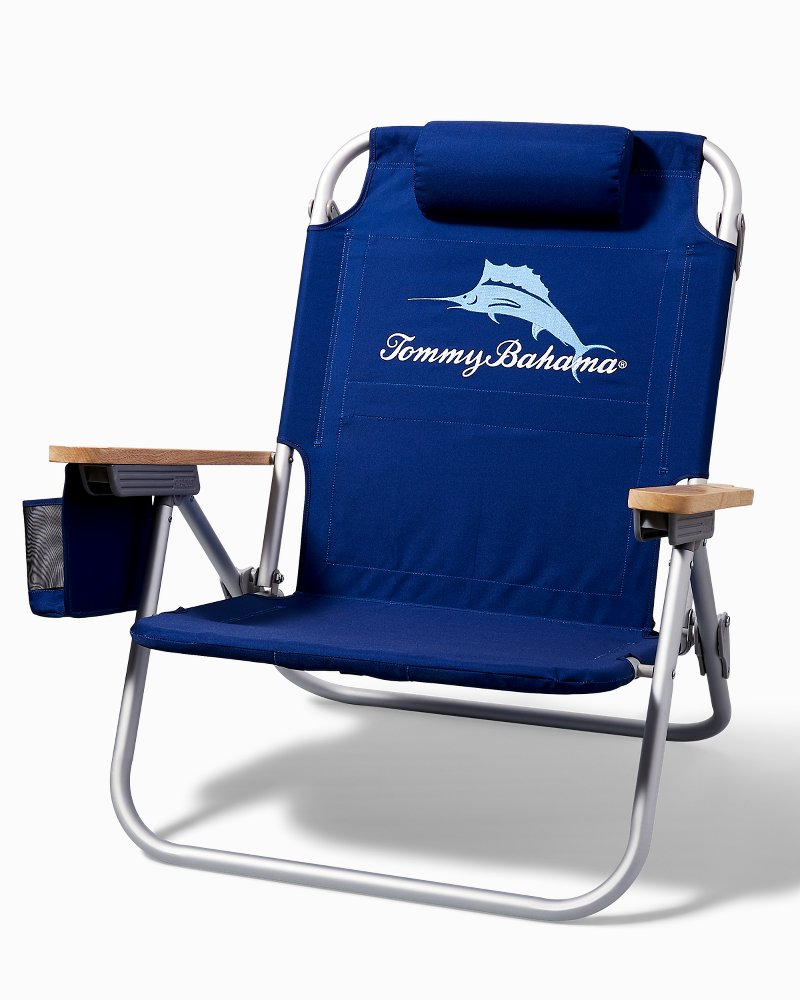 blue marlin deluxe backpack beach chair