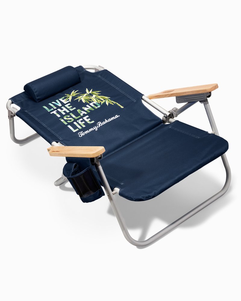 Live The Island Life Deluxe Backpack Beach Chair