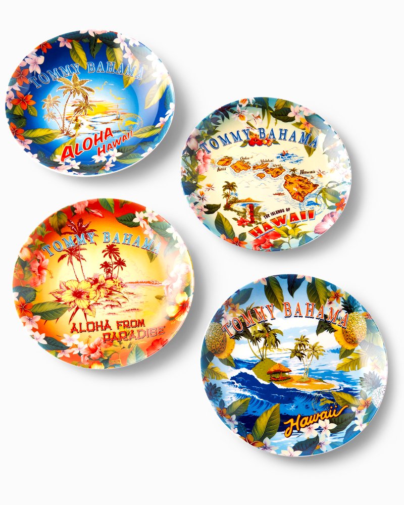 Plates Of Paradise Set of 4