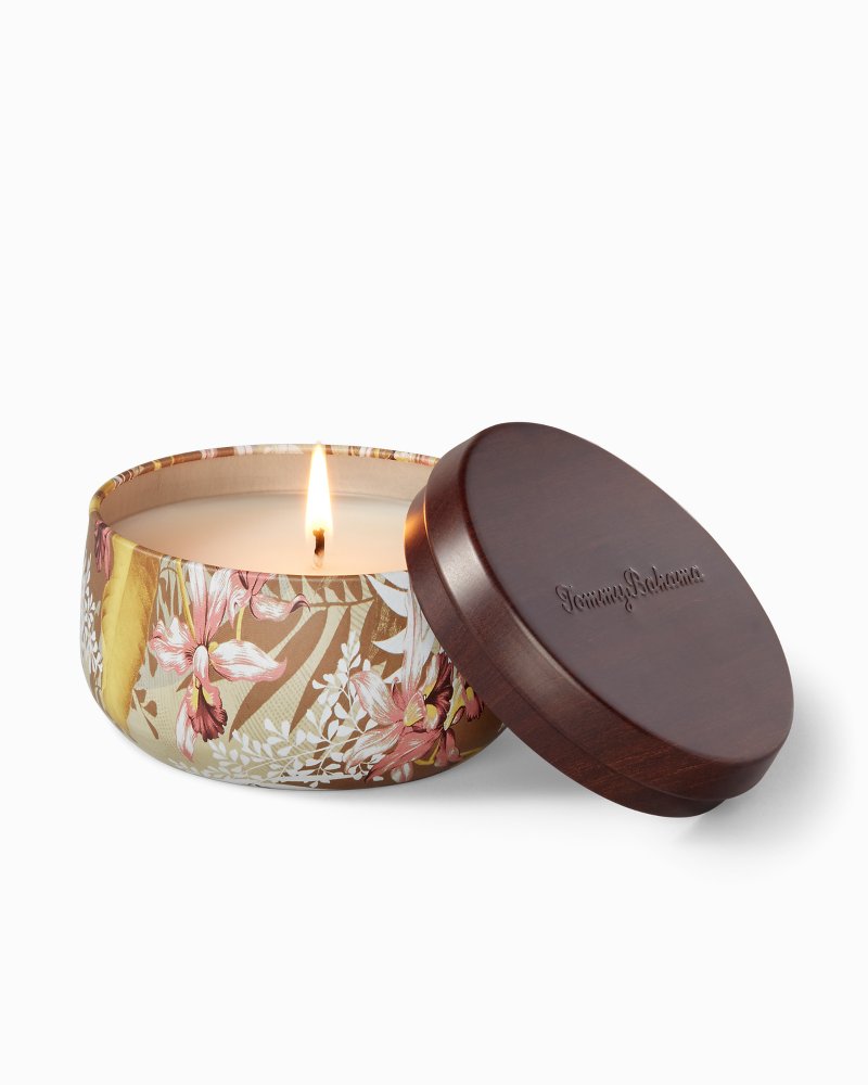 Paradise Blends Printed Travel Tin Candle