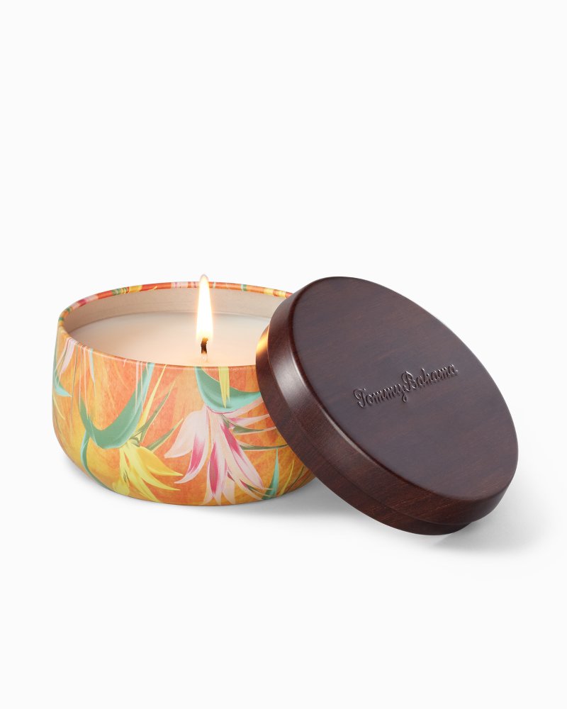 Paradise Blends Printed Travel Tin Candle