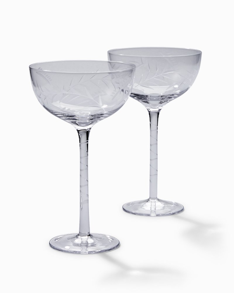 tommy bahama martini glasses