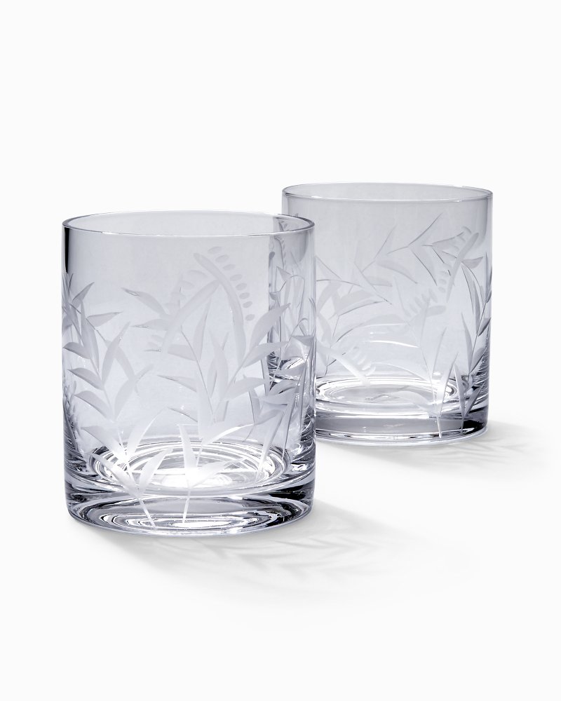 tommy bahama old fashioned glasses