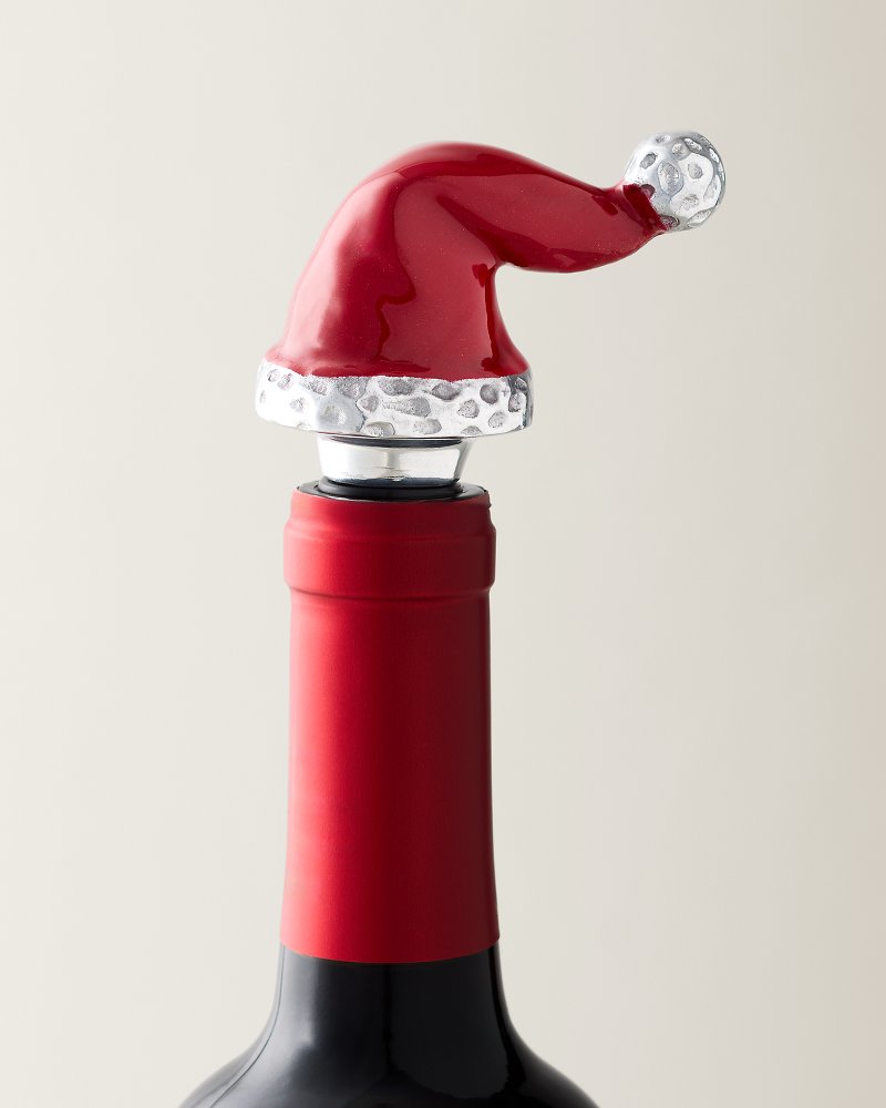Santa Hat Bottle Stopper
