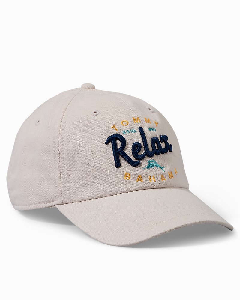 Tommy Bahama Licensed Sailfish Relax adult Cap Adjustable Charcoal