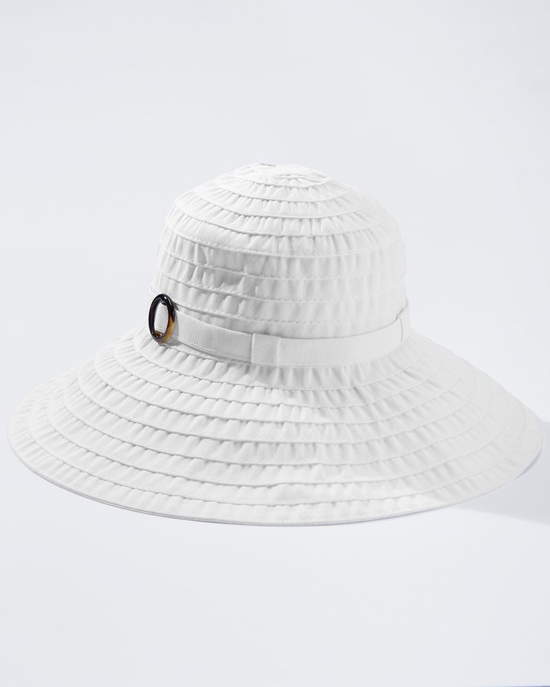 Large Brim Ribbon Hat