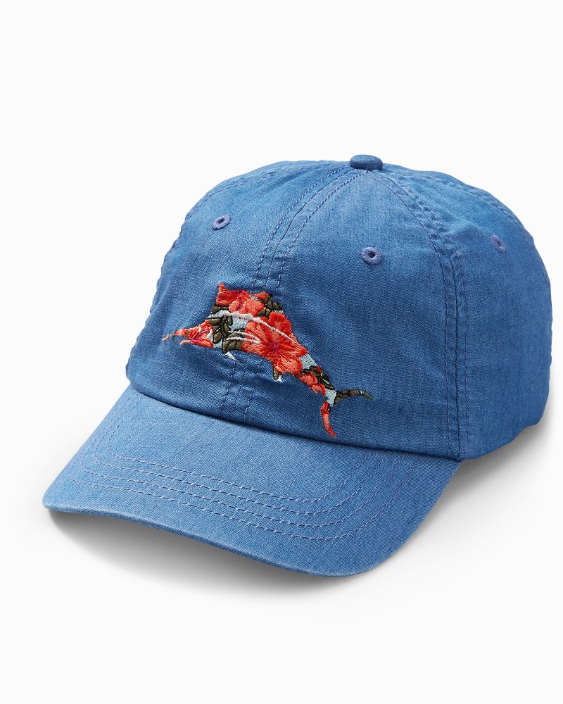 Tommy Bahama Washed Marlin Cap Red : One Size