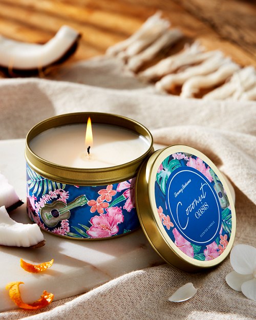 Coconut Oasis Travel Tin Candle