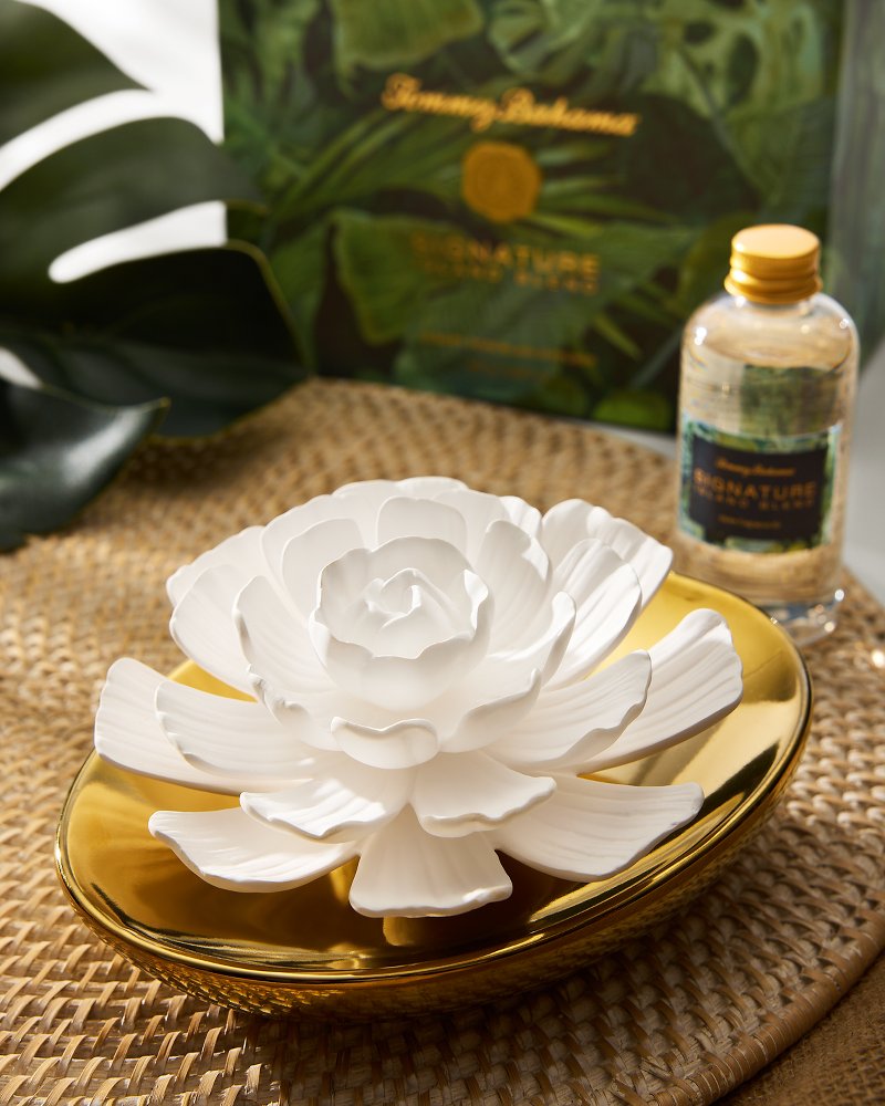 Island Blend Porcelain Flower Diffuser