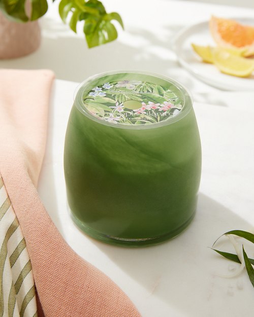 Pineapple Cilantro 11-oz. Frosted Glass Candle