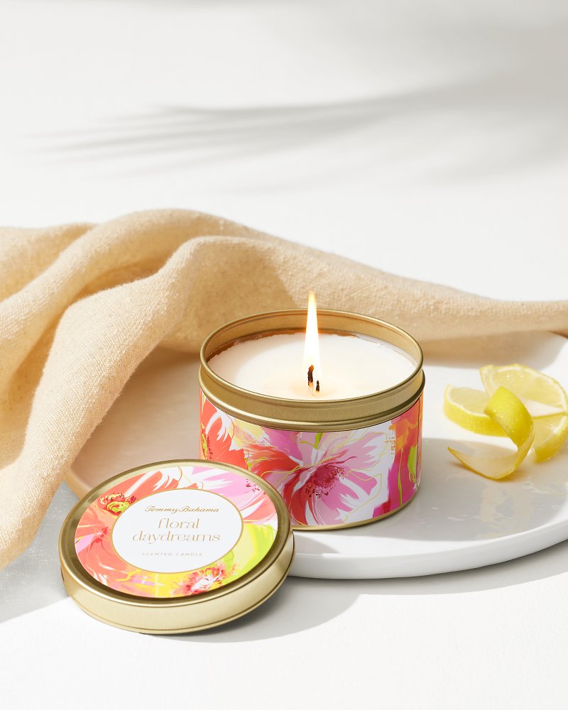 Floral Daydreams Travel Candle Tin