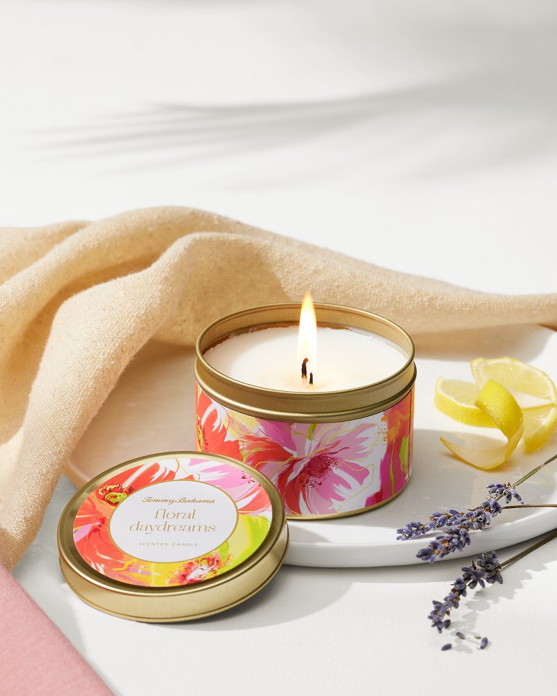 Floral Daydreams Printed Candle Tin