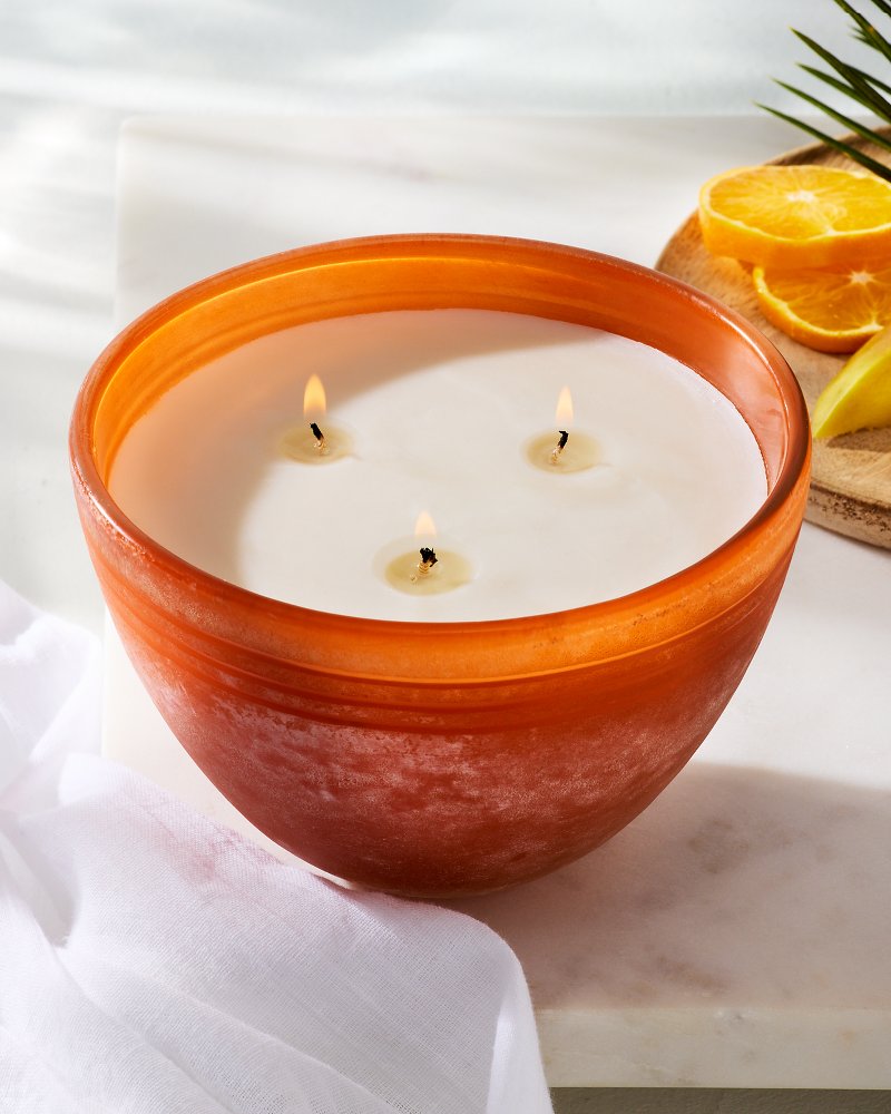 Maui Mango 19-oz. Beach Glass Candle