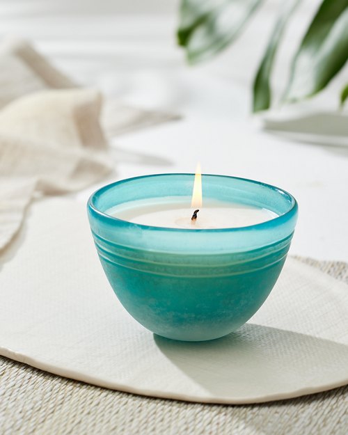 Coconut Oasis 6.2-oz. Beach Glass Candle