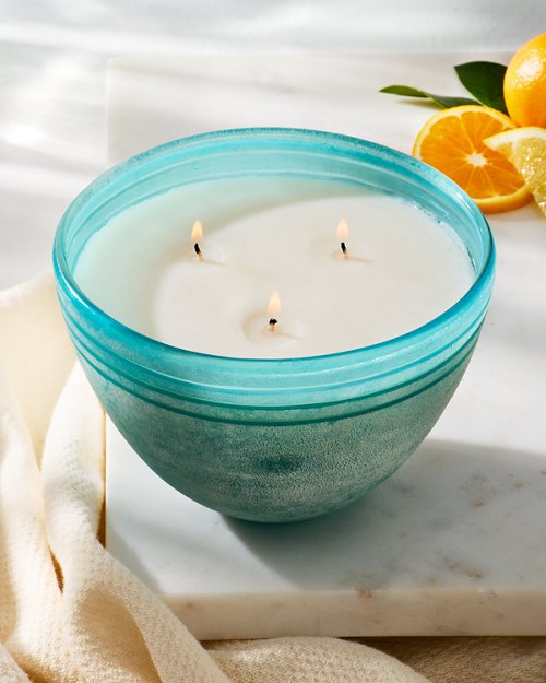 Coconut Oasis 19-oz. Beach Glass Candle