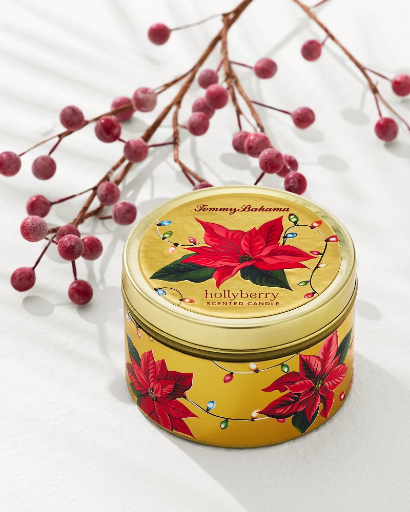 Hollyberry 6-oz. Travel Candle Tin