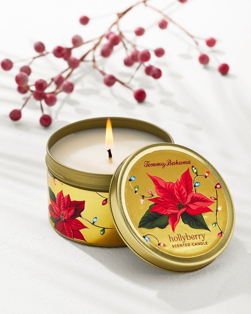 Hollyberry 6-oz. Travel Candle Tin