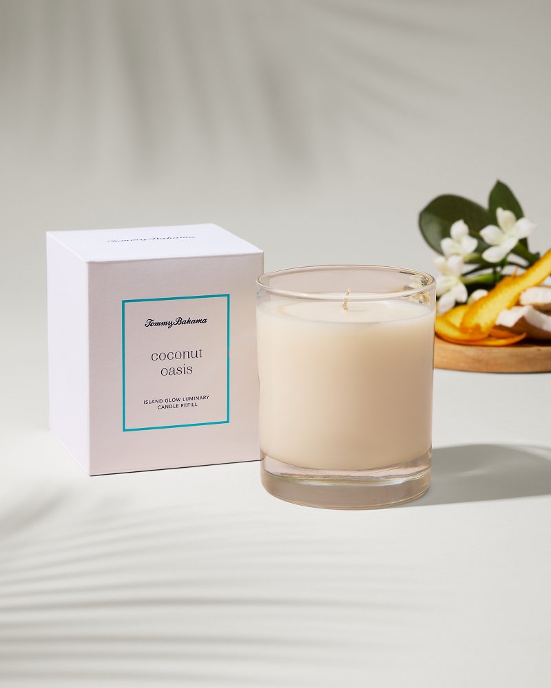 Island Glow Luminary Candle Refill - Coconut Oasis