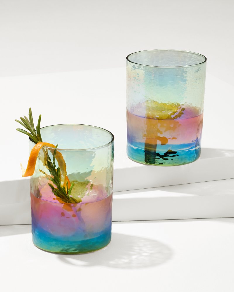 Luster Rocks Glasses — Set of 2