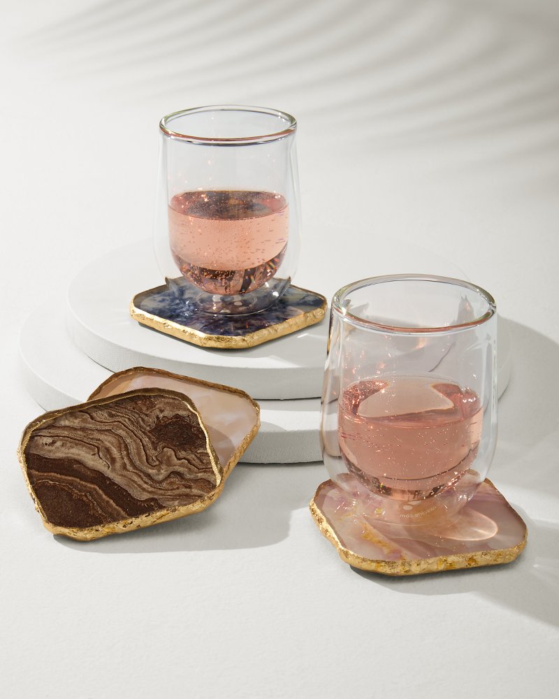 Agate Coasters Set of 4