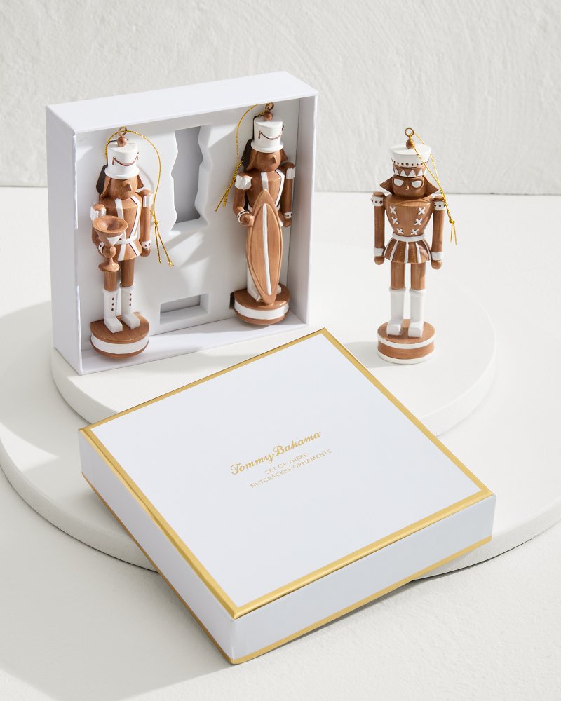 Nutcracker Boxed Ornaments—Set of 3