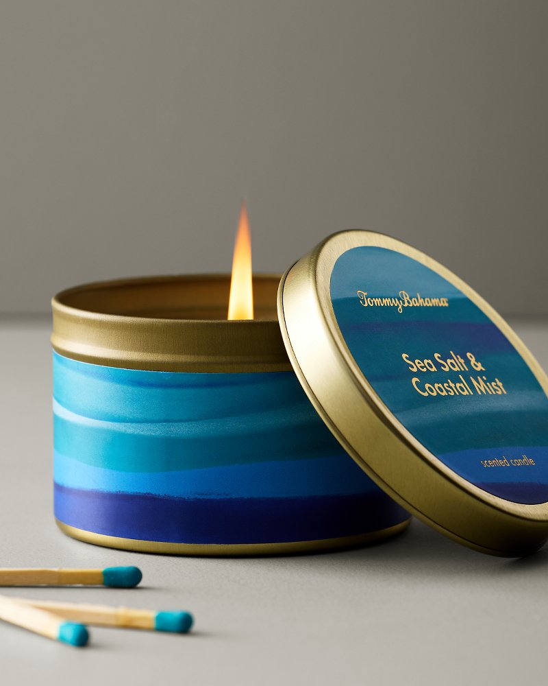 Sea Salt and Coastal Mist 6-oz. Tin Candle